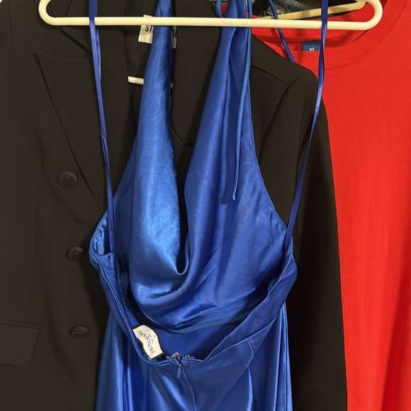 X Revolve Posey Maxi Dress in Royal Runaway The Label - Picture 13 of 16